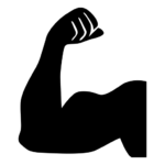muscle-icon-2 flexing bicep icon