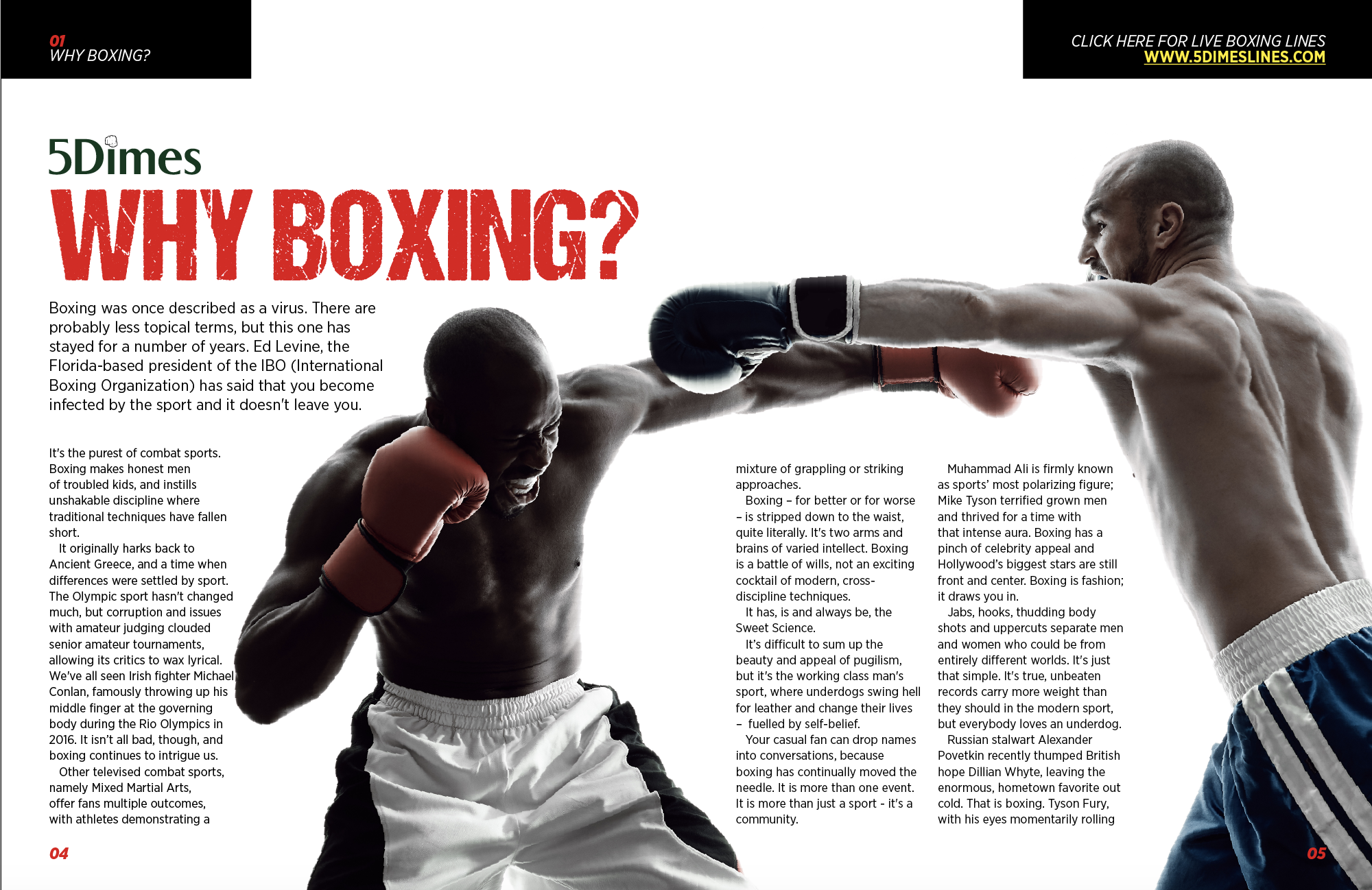 1. WHY BOXING why boxing