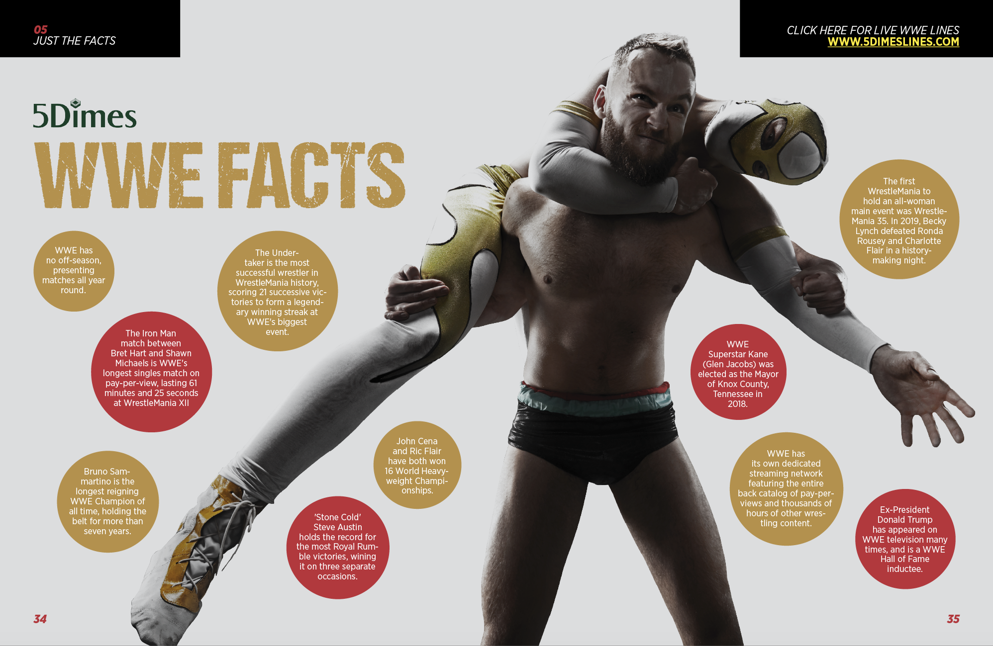 5. FUN FACTS wwe facts