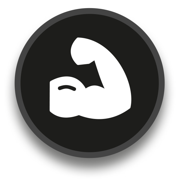 bicep flex icon